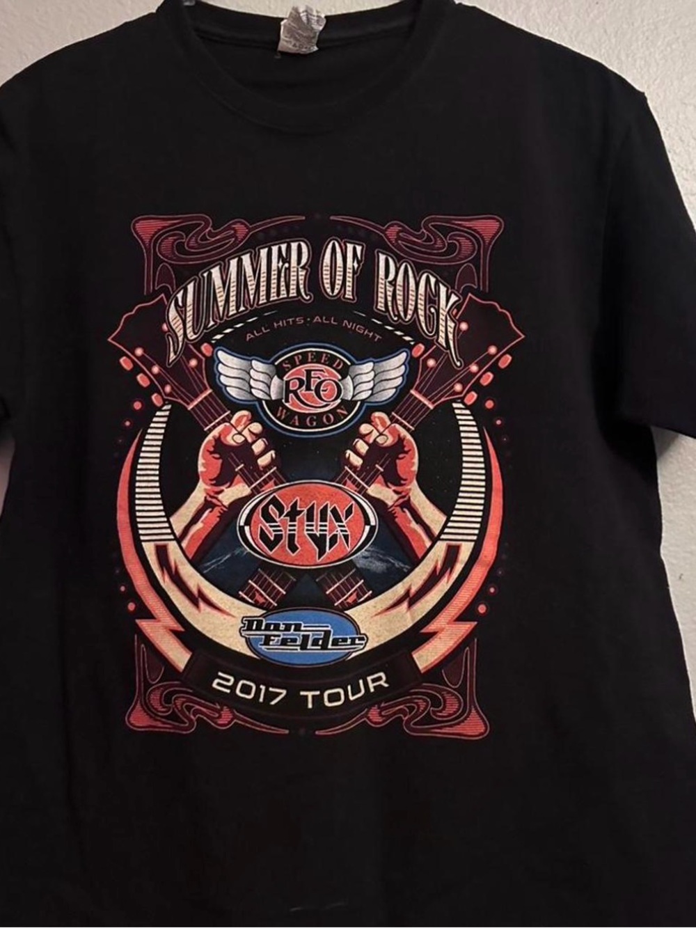 INC International Concepts Black Kids 'Summer of Rock 2017 Tour' Graphic Tee
